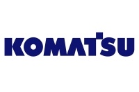 Komatsu skid steer logo – compatible with Grade-Blade grading blades